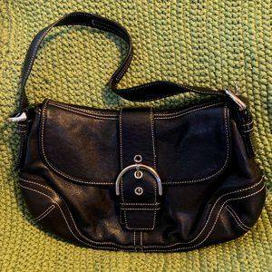 Coach Leather Shoulder Bag